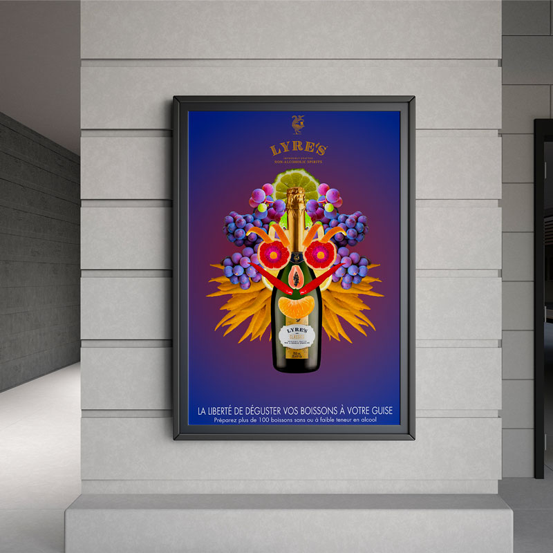 Affiche marque Lyre's