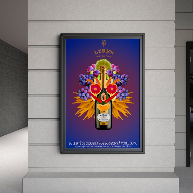 Affiche marque Lyre's